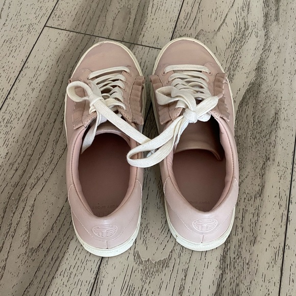 Tory Sport Ruffle Sneakers by Tory Burch In Cotton Pink / Snow White - Picture 4 of 12